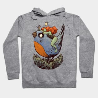 Turtles and Birds Hoodie